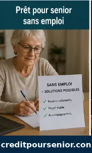 Femme de cinquante-huit ans préparant son projet de reconversion à son bureau
