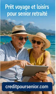 Le prêt pour voyages pour senior
